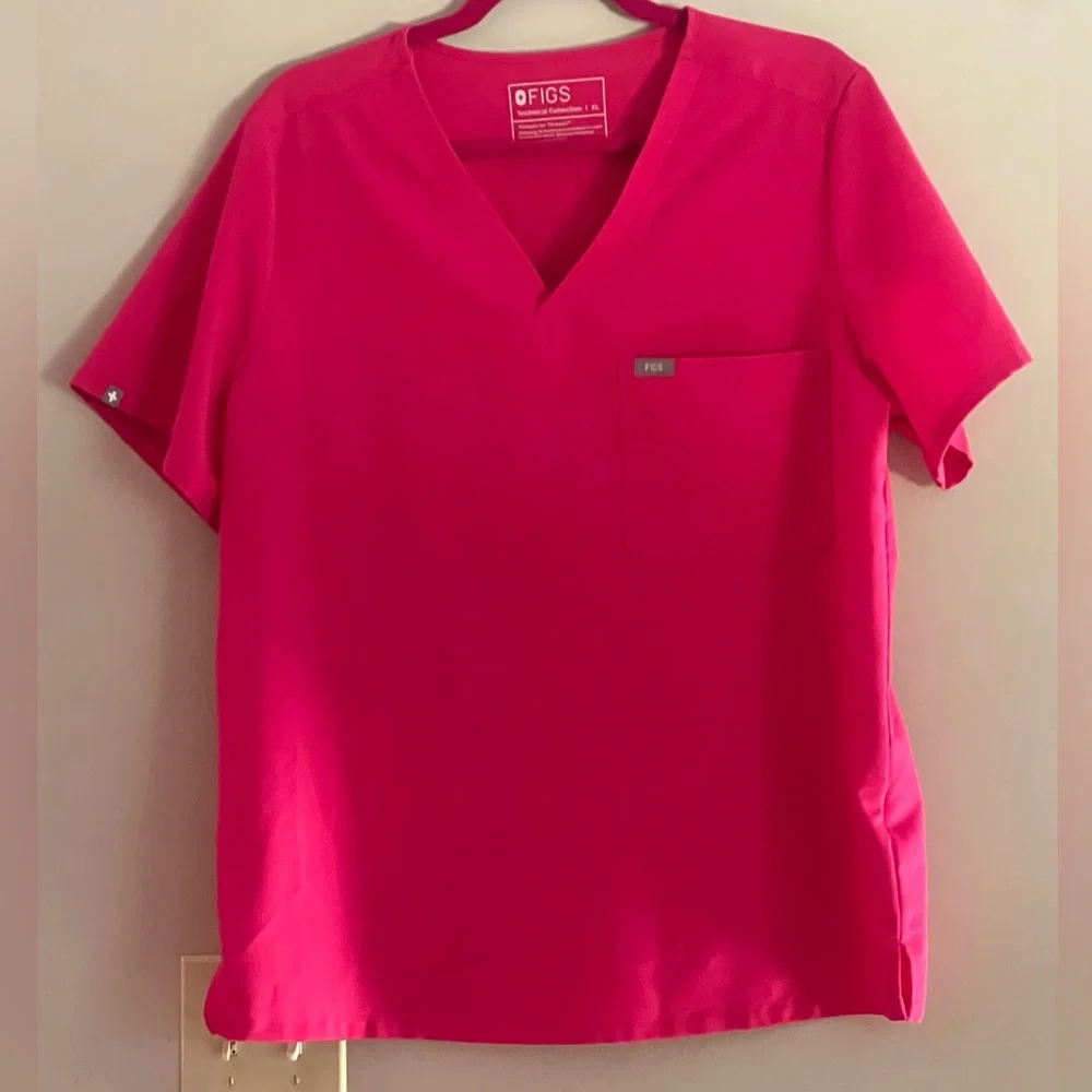 FIGS Scrub Set Top:Short Sleeve Size XL Pants:Elastic Waistband & Ankles Size L - Picture 2 of 15